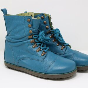 Gudrun Sjoden Nappa Boots in Teal